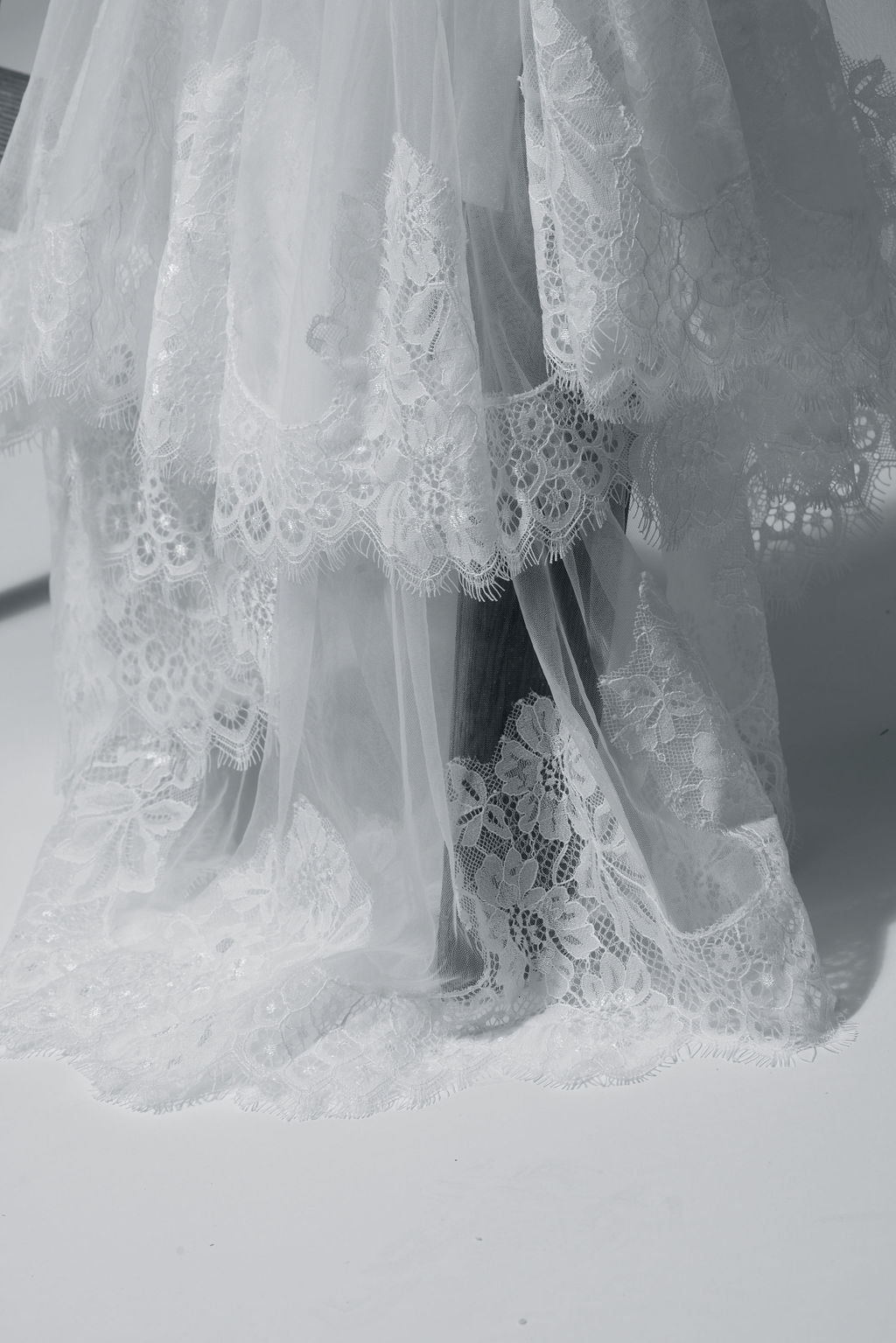 lace wedding veil amelie george
