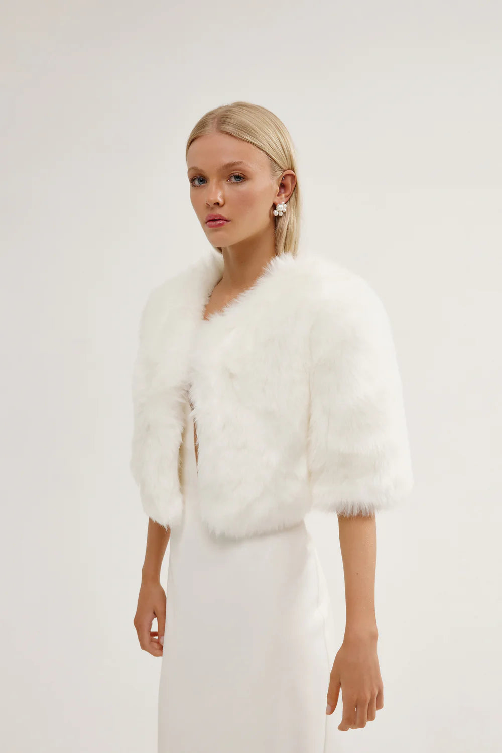 Fur Wedding Jacket