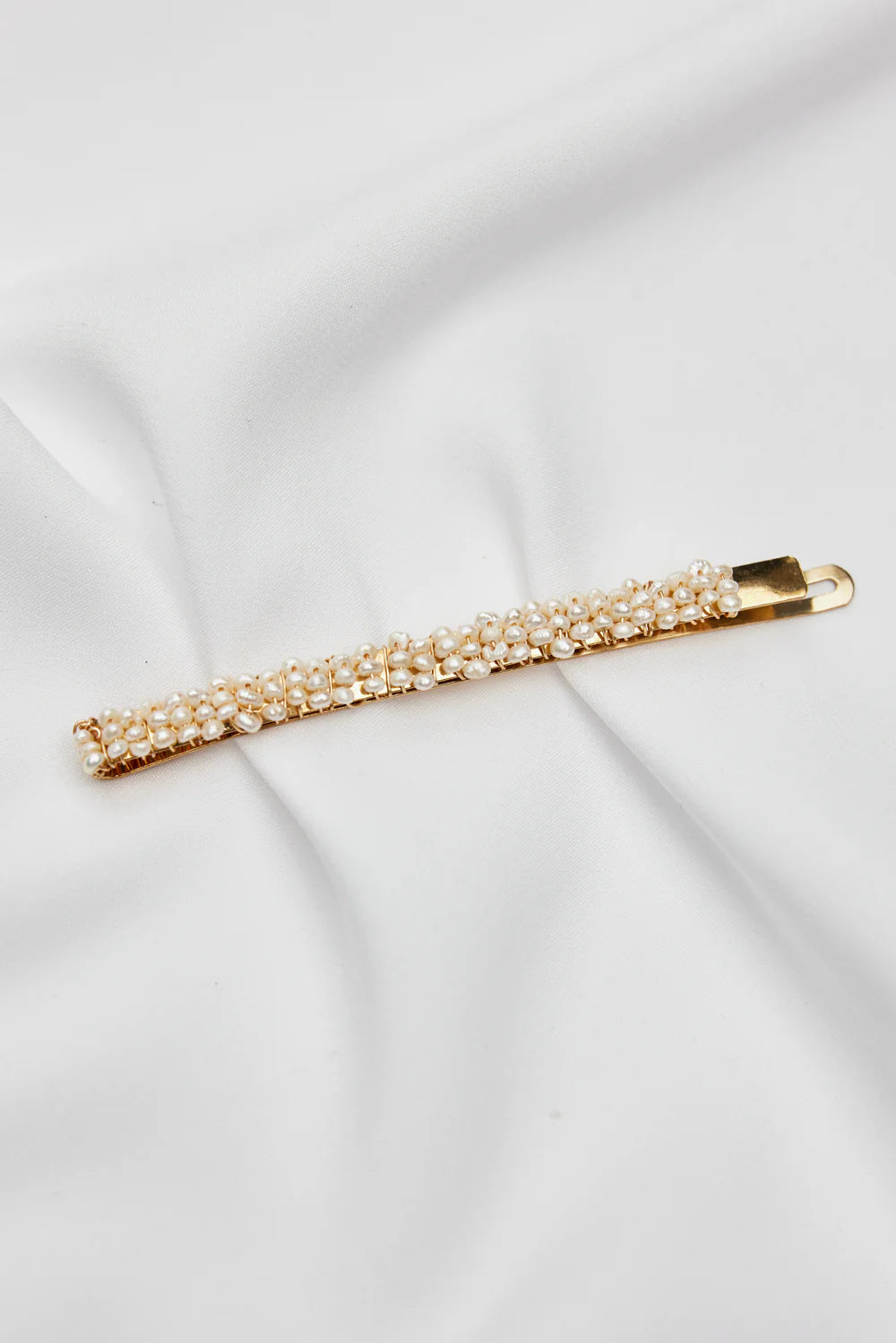 Organic freshwater pearl wedding accessory
