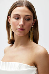 timeless freshwater pearl bridal earrings sienna gold