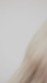 LUNA - MODERN PEARL IN HOOP WEDDING EARRINGS - SILVER