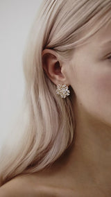 Stud Wedding Earrings by Amelie George Bridal