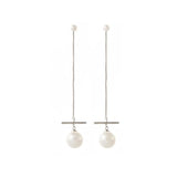 Australian Wedding Designer Earrings Pearl Chain