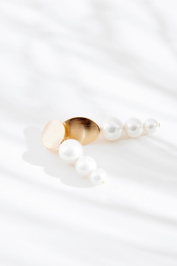 Bridal Earrings Statement by Amelie George Bridal, Gold Modern Wedding Jewellery