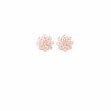 Crystal Wedding Stud Earring by Amelie George Bridal Rose Gold Modern Wedding Jewellery