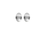 Silver bridesmaid earrings by amelie george bridal modern wedding jewellery