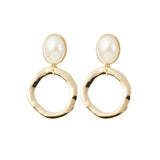 Statement Earrings Wedding in Gold by Amelie George Bridal 