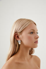 Wedding Earrings for Bride by Amelie George Bridal in White Gold