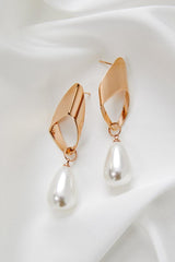 Wedding Jewellery, Rose Gold Earrings by Amelie George Bridal 