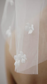 Bohemian Style Wedding Veil by Amelie George Bridal