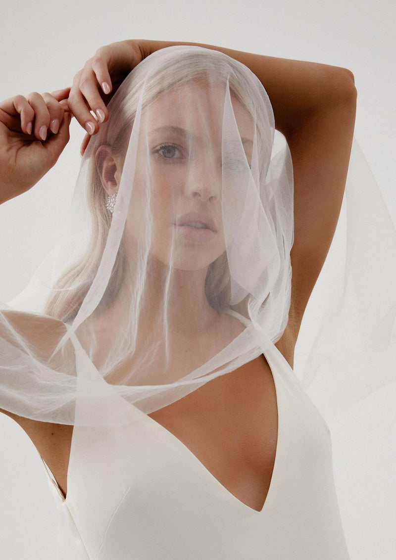 Designer wedding veil