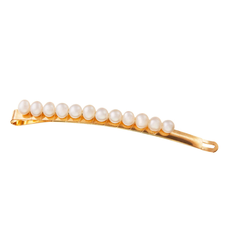 pearl hair clip wedding accessory