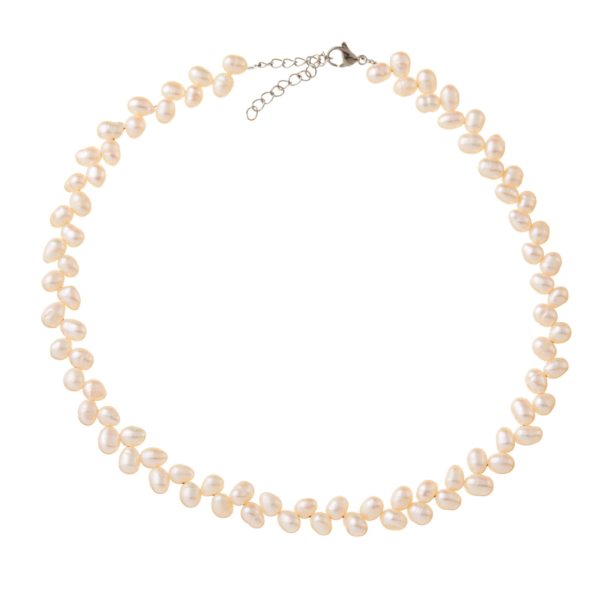 pearl choker wedding necklace